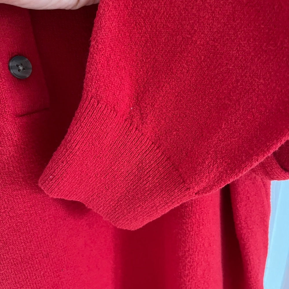 GAP Red Collared Sweater - Picture 2 of 4